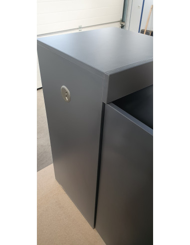 AQL - Meuble Gris Ombre - 50x50x80H