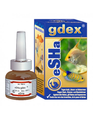 eSHa Gdex - Traitement contre les vers des branchies - 20 ml