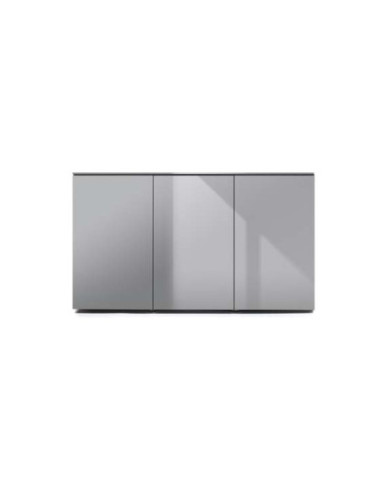 Aquael - Meuble GLOSSY 120 Gris (portes acrylique)