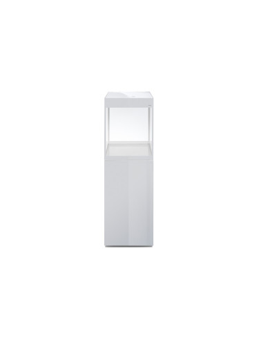 Aquael - Glossy Cube LED Day&Night 2.0 Blanc...