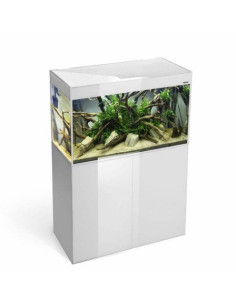 Aquael - Glossy 80 LED Day&Night 2.0 Blanc aquarium équipé
