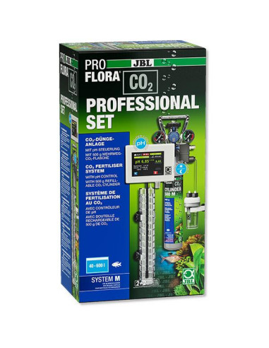 JBL - ProFlora Co2 Professional Set M - Kit co2 avec Contrôleur CO2/pH