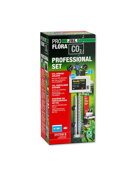 JBL - ProFlora Co2 Professional Set U - Kit co2 avec Contrôleur CO2/pH