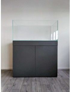 AQL - Set 100cm Meuble + Aquarium 250L - Extra Clair