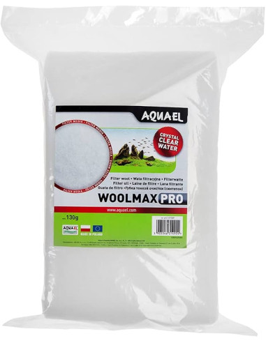 Aquael -  Wool Max Pro - Ouate de Filtration - 130g