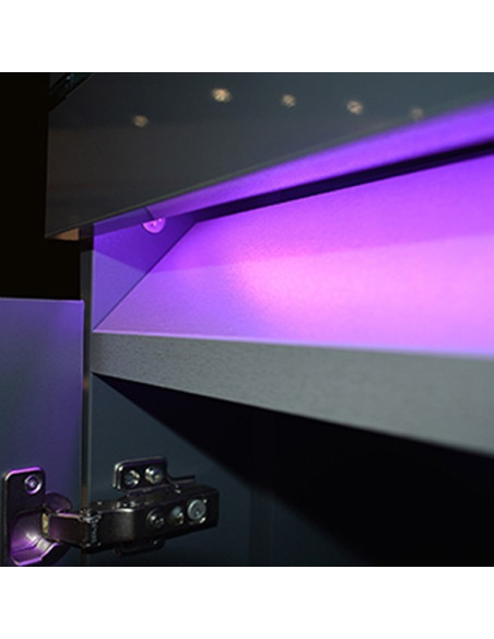 INCPIRIA 430 combi GRAPHIT/RUSTIC OAK 2 x power LED+