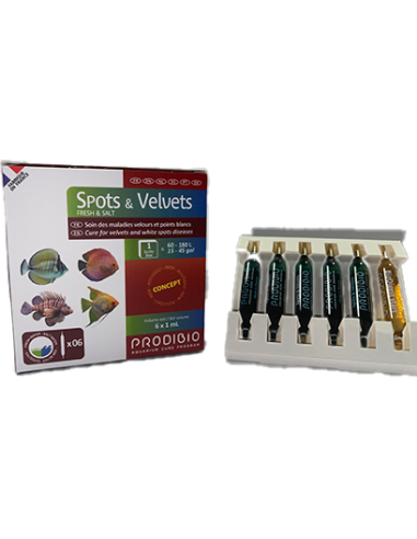 Prodibio  - Spot & Velvets Fresh & Salt 6 ampoules