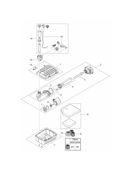 Oase - Ampoule UV de rechange 9W