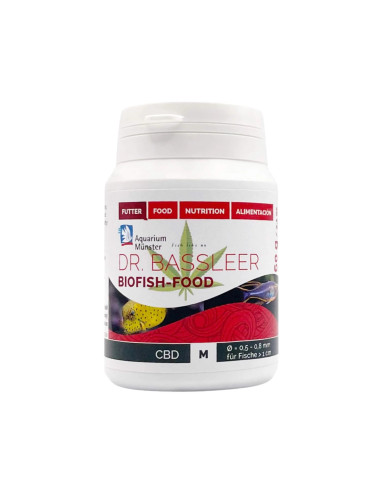 Dr. Bassleer - Biofish Food CBD M 60gr