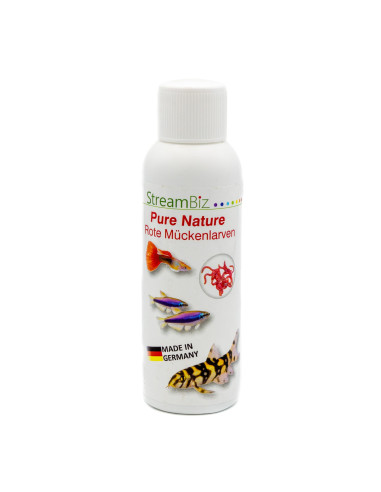 StreamBiz - Pure Nature - Larves de Moustiques Rouges 100ml