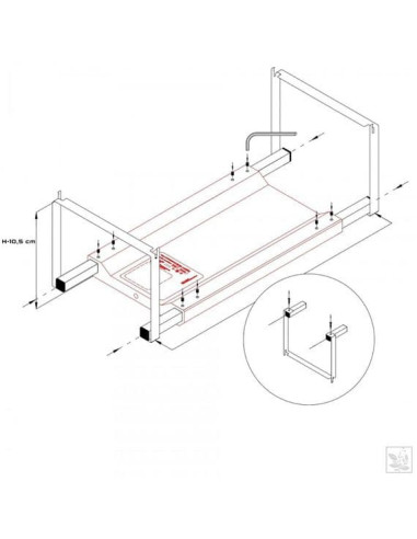 Skylight - Edge Holder pour Hyperbar