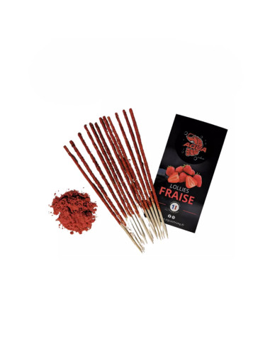 Aquashrimp - Shrimps Lollies Fraise (12pcs)