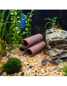 AQL - Pyramide 3 tubes Brun 70 mm 2