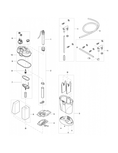 Oase - Carter de rechange pour Filtosmart 100 /...