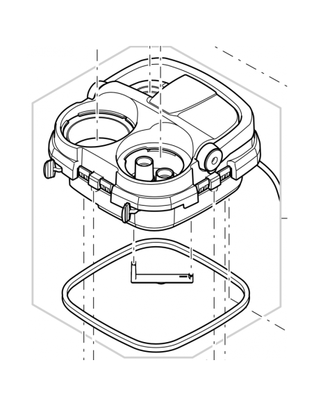 Oase - Tête de filtre de rechange BioMaster 850
