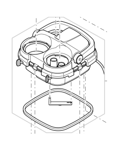 Oase - Tête de filtre de rechange BioMaster 350 2