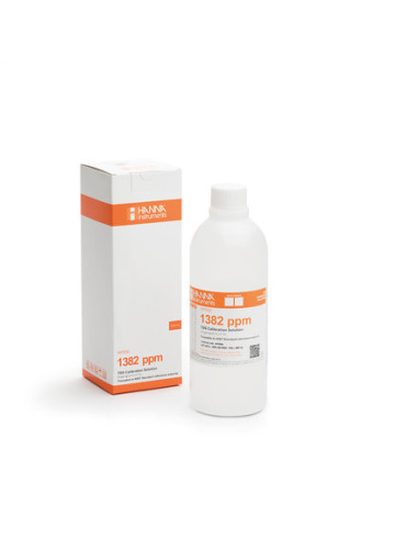 Hanna Instruments - Solution d'étalonnage TDS à 1382 mg/L, bouteille 500 mL