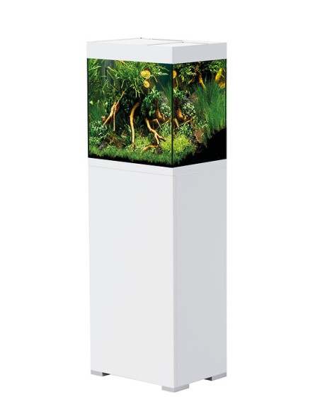 Oase - Styleline 85 Aquarium + Meuble Blanc