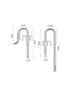 Aqua-Noa - Set Lily pipe Inox 12/16mm