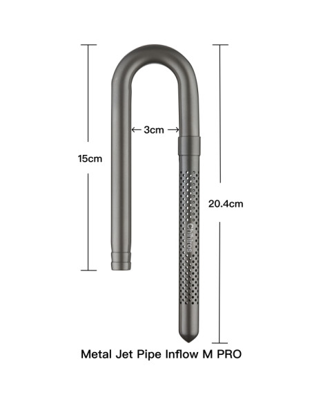 Chihiros - Metal Jet Pipe Inflow Pro M - 12/16mm