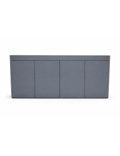 AQL - Meuble Gris Ombre - 180x60x80H