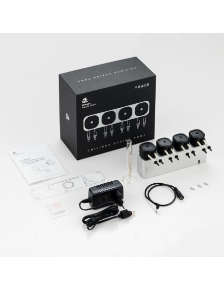 Chihiros - Dosing Pump Mate System - Kit complet 4 sorties connectées