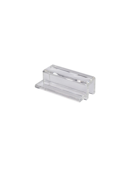 Me - Support vitre 5mm en plastique transparent