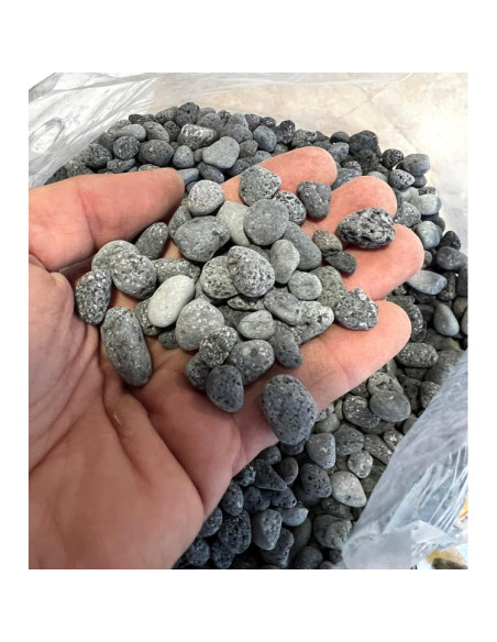 Black Lava Pebble 1-2cm - 5kg