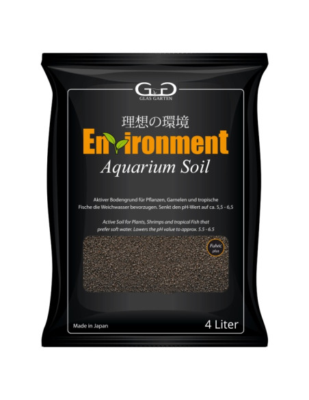 GlasGarten Environment Aquarium Soil - 4L