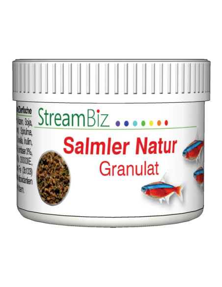 StreamBiz - Salmler Natur Granulat  40g