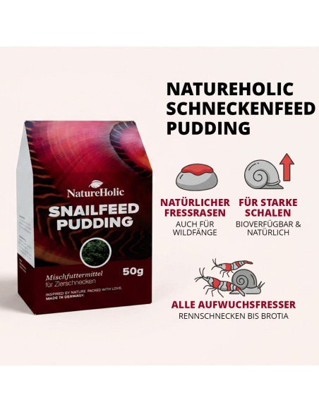NatureHolic – Snailfeed Pudding (50 g)