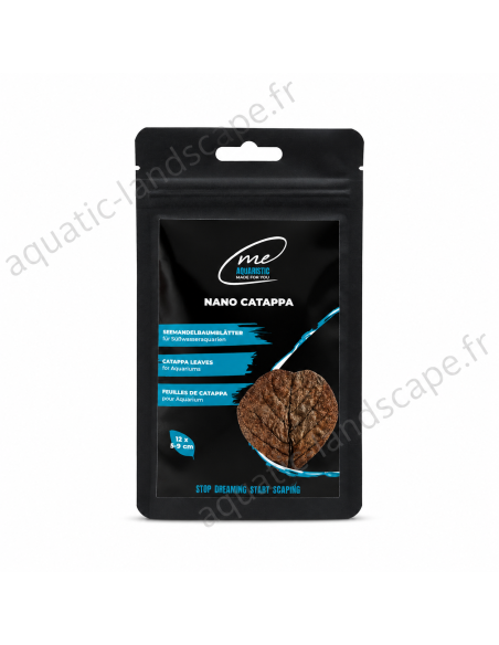Me - Nano Feuilles de Catappa 5-9cm x12pcs