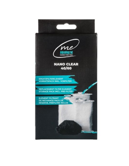 Me - Cartouches de remplacement Nano Clear 40/60 (lot de 3)