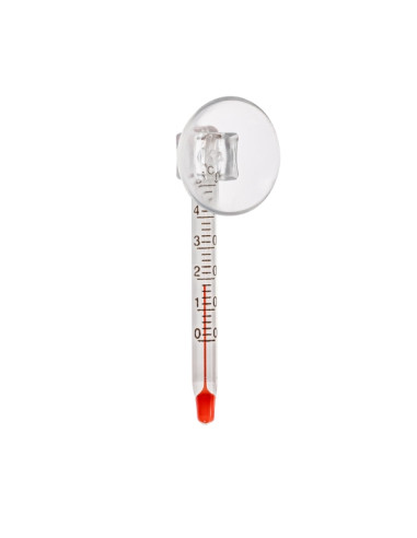 AQL - Mini thermomètre avec ventouse en verre