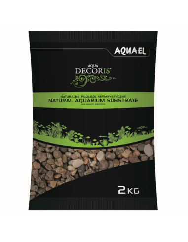 Aquael - Gravier Naturel Multicolor 5-10mm 2kg