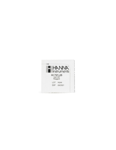 Hanna - Réactifs pour photomètres fer (HI721),...
