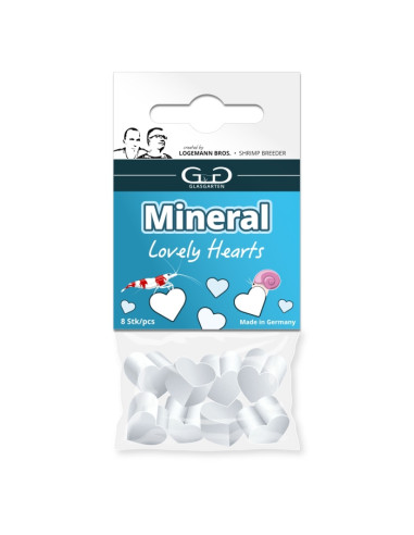 GlasGarten - Mineral Hearts 8 pcs