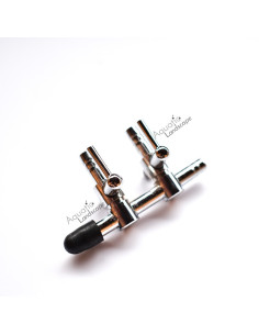 Robinet métal 2 voies