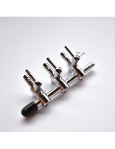 Robinet métal 3 voies