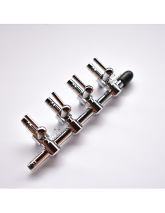 Robinet métal 4 voies