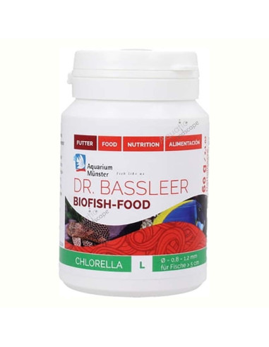 Dr. Bassleer - Biofish Food chlorella L 60gr
