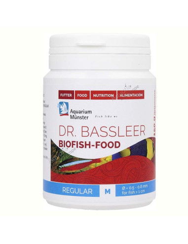 Dr. Bassleer - Biofish Food Regular M 60gr