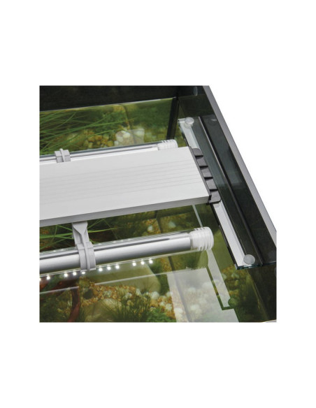 Oase - Styleline 85 Aquarium + Meuble Blanc