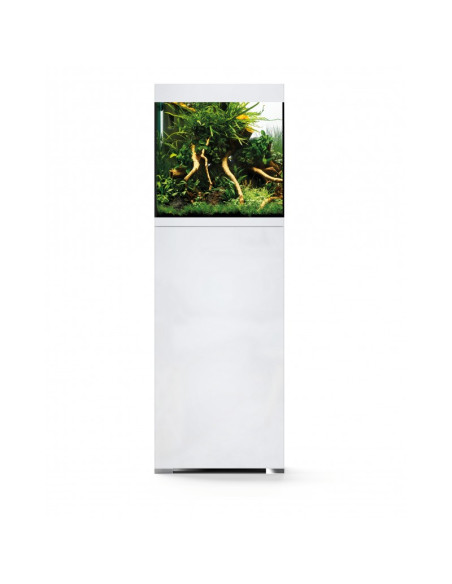 Oase - Styleline 85 Aquarium + Meuble Blanc