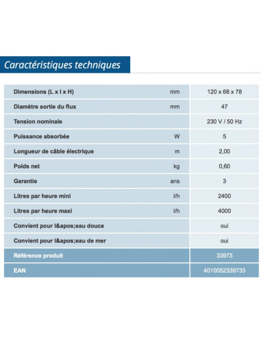 Oase - StreamMax Classic 4000