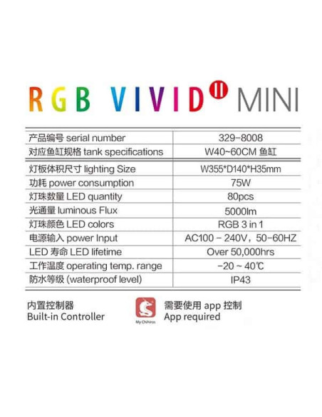 Chihiros - RGB Vivid Mini Pendant