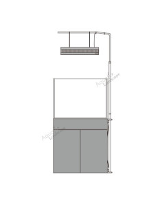 ADA - Solar RGB Arm Stand 60x30cm
