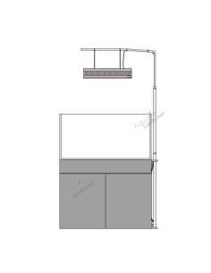 ADA - Solar RGB Arm Stand W90xD45cm