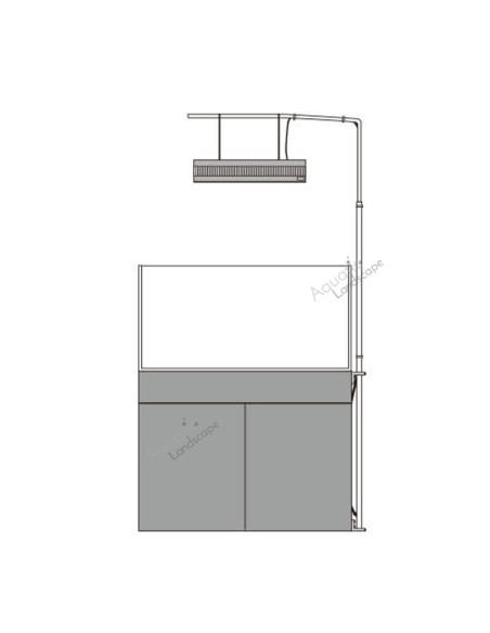 ADA - Solar RGB Arm Stand W90xD45cm