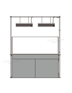 ADA - Solar RGB Arm Stand W120cm